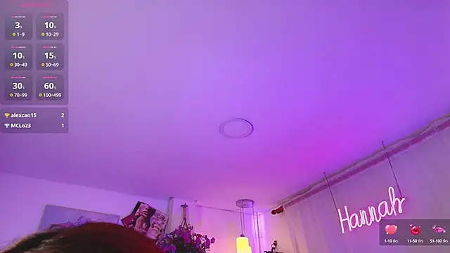 HANNAH LOVEE online show from 1, 2, 2025