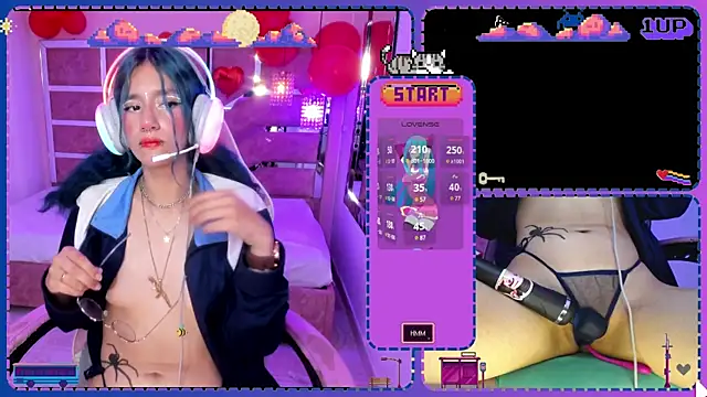 Snapshot of AriDawson chatting on 27, 2, 2025 AriDawson online show from 27, 2, 2025