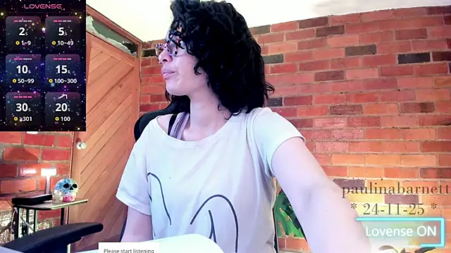 Snapshot of paulinabarnett- chatting on 25, 11, 2025 paulinabarnett- online show from 25, 11, 2025