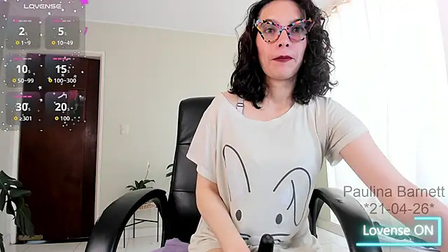 Snapshot of paulinabarnett- chatting on 21, 4, 2026 paulinabarnett- online show from 21, 4, 2026