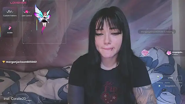 Coralie20  online show from 19, 10, 2025