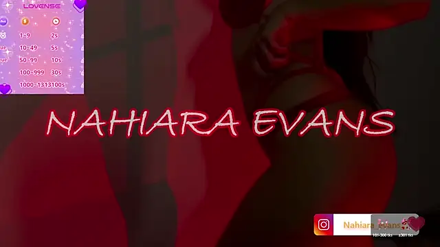 NahiaraEvans  online show from 5, 6, 2026