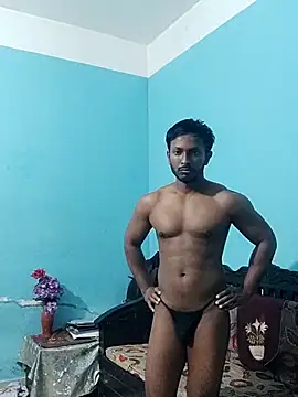 HunkyAriyan online show from 20, 2, 2025