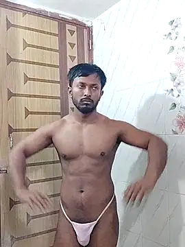 HunkyAriyan online show from 23, 3, 2025