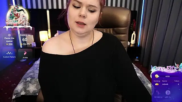 BettyDark online show from 22, 1, 2025