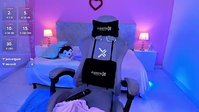 LunaRose5 online show from 21, 2, 2025