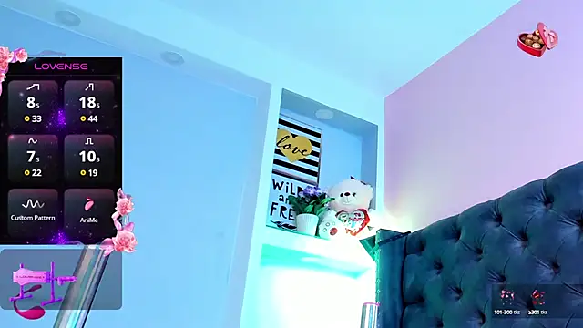 IsaValencia online show from 11, 1, 2025