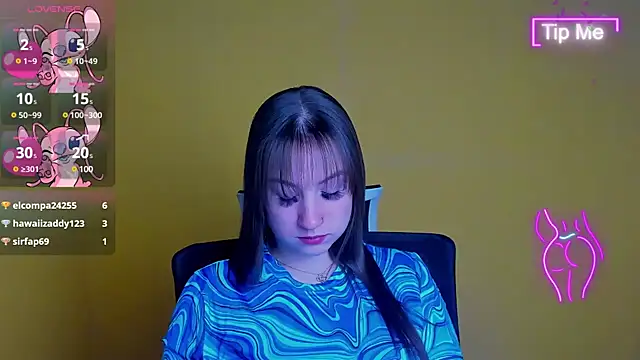 Snapshot of Evelina_GG chatting on 19, 3, 2025 Evelina GG online show from 19, 3, 2025