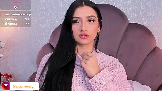 Snapshot of Harper-Avary chatting on 11, 2, 2025 Harper-Avary online show from 11, 2, 2025