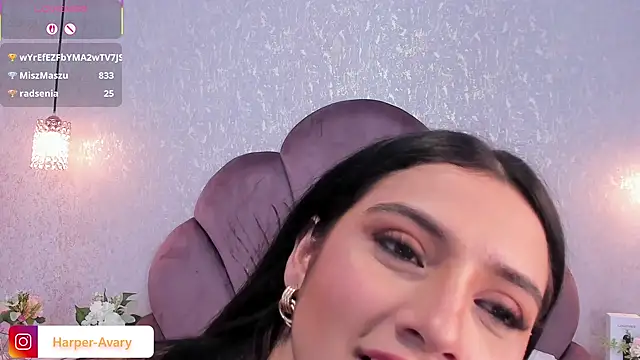 Snapshot of Harper-Avary chatting on 21, 2, 2025 Harper-Avary online show from 21, 2, 2025