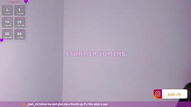 Snapshot of juanmiss chatting on 9, 10, 2025 juanmiss online show from 9, 10, 2025