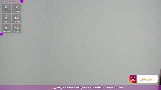 Snapshot of juanmiss chatting on 13, 10, 2025 juanmiss online show from 13, 10, 2025