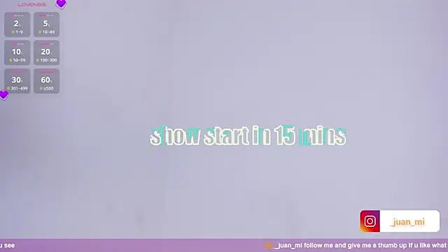 Snapshot of juanmiss chatting on 17, 10, 2025 juanmiss online show from 17, 10, 2025