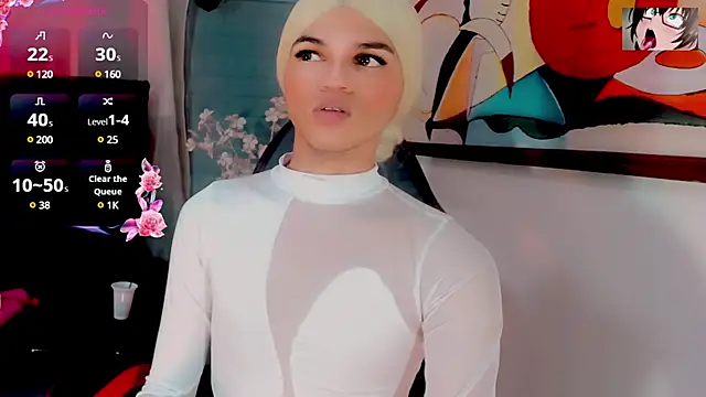 Snapshot of Gabyqueen70 chatting on 1, 2, 2025 Gabyqueen70 online show from 1, 2, 2025