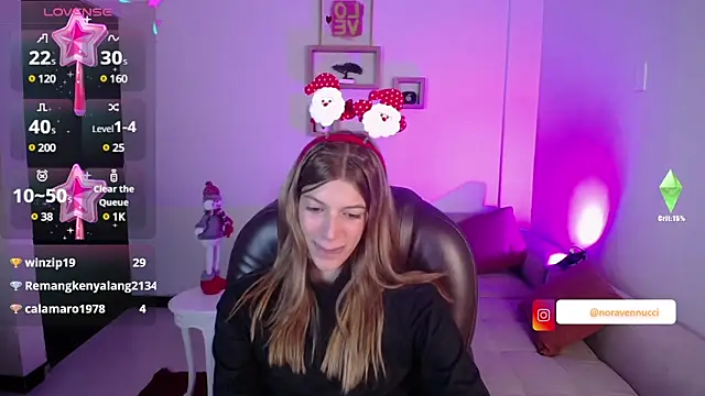 Snapshot of Nora_Vennucci chatting on 17, 12, 2024 Nora Vennucci online show from 17, 12, 2024