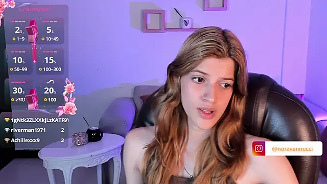 Snapshot of Nora_Vennucci chatting on 5, 2, 2025 Nora Vennucci online show from 5, 2, 2025