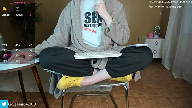 gohaard420 online show from 9, 4, 2026