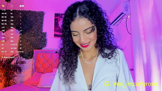 Snapshot of CurlyRose__ chatting on 12, 9, 2025 CurlyRose online show from 12, 9, 2025