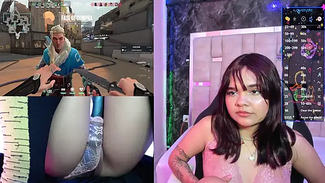 PetiteSalome online show from 23, 1, 2025