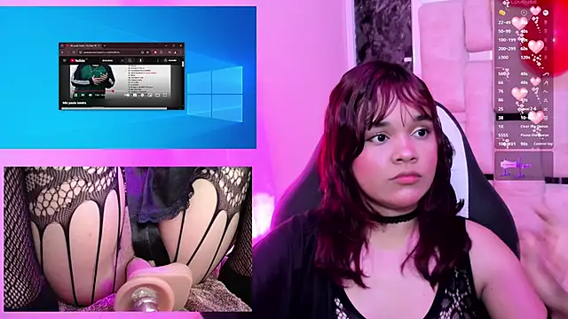 PetiteSalome online show from 16, 2, 2025