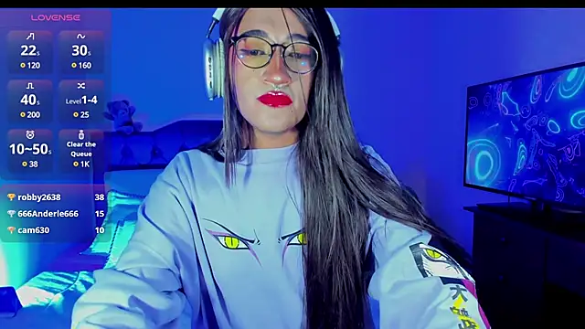 Snapshot of Lararose01 chatting on 12, 12, 2024 Lararose01 online show from 12, 12, 2024