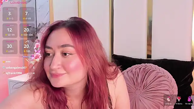 Snapshot of SalommeFlores chatting on 20, 2, 2025 SalommeFlores online show from 20, 2, 2025