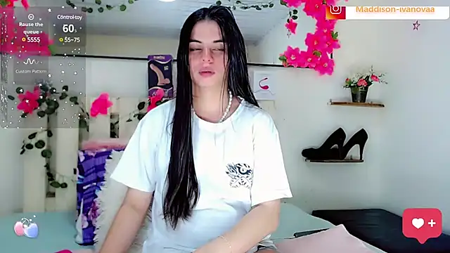 Madisson Ivanova online show from 8, 1, 2025