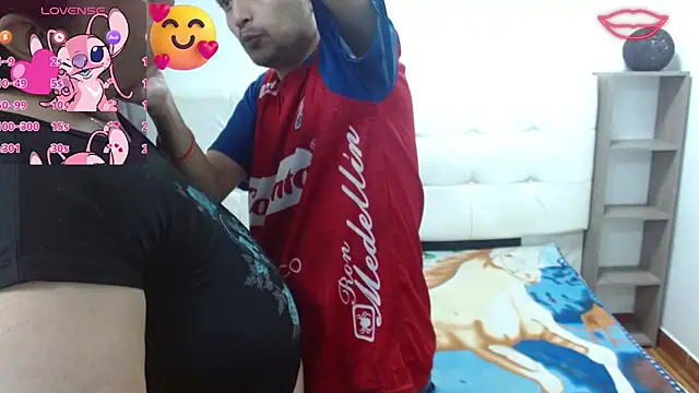 Candy and Jh0n online show from 5, 11, 2025