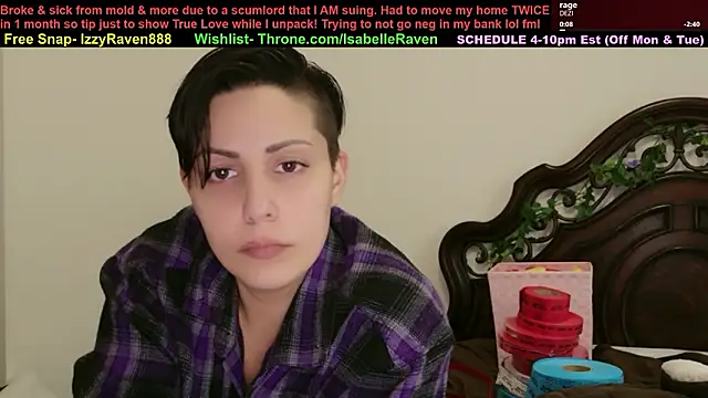 IsabelleRaven online show from 10, 3, 2026