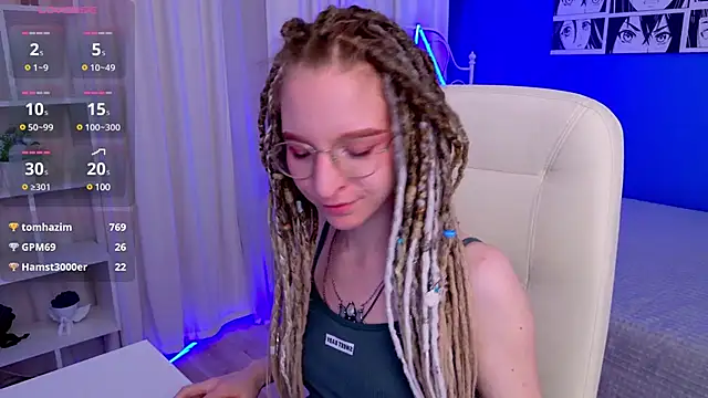Snapshot of VioletShine chatting on 23, 1, 2025 VioletShine online show from 23, 1, 2025