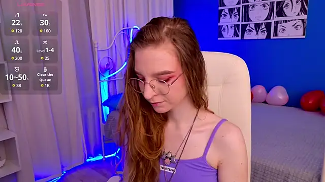 Snapshot of VioletShine chatting on 12, 2, 2025 VioletShine online show from 12, 2, 2025