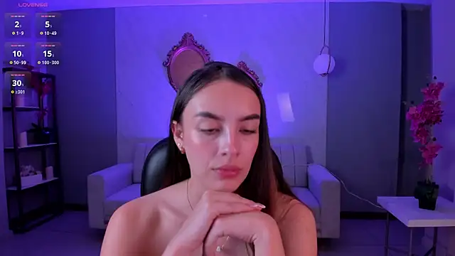 Snapshot of KaiaFerreira chatting on 19, 2, 2025 KaiaFerreira online show from 19, 2, 2025