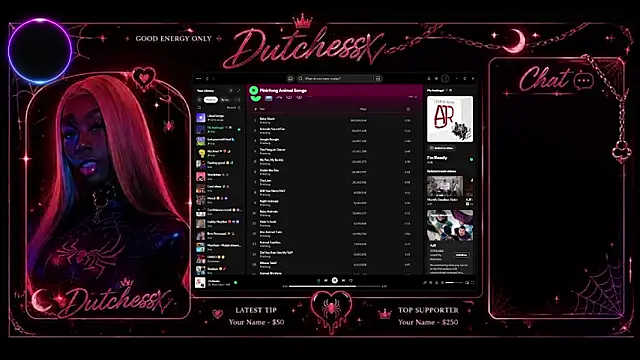 Snapshot of GoddessxDutchessx chatting on 29, 4, 2026 GoddessxDutchessx online show from 29, 4, 2026