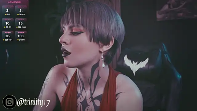 Snapshot of Trinity___s chatting on 14, 2, 2025 Trinity s online show from 14, 2, 2025