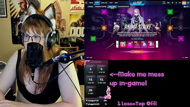 HannahCastle96 online show from 5, 7, 2026