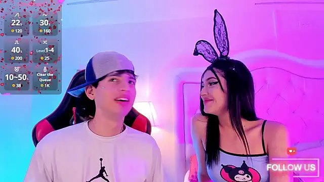 Snapshot of sett_and_gwen chatting on 24, 2, 2025 sett and gwen online show from 24, 2, 2025