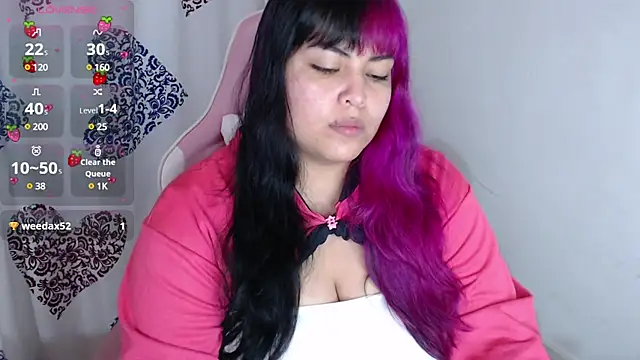 Snapshot of Pinky-Flower chatting on 12, 2, 2025 Pinky-Flower online show from 12, 2, 2025