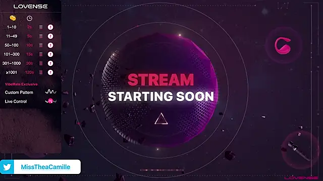 MissTheaCamille online show from 9, 2, 2025