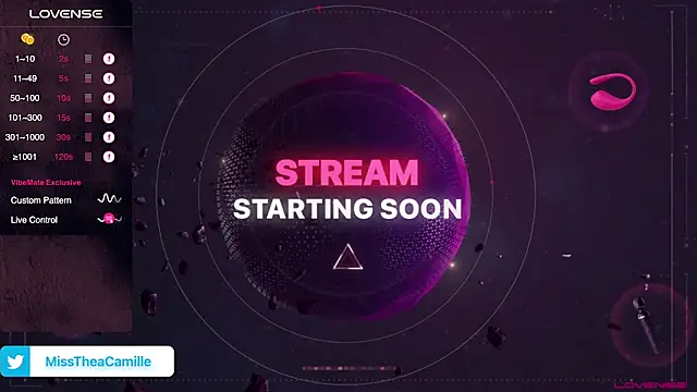 MissTheaCamille online show from 19, 3, 2025