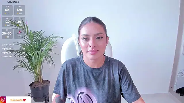 NiiaEvanss online show from 27, 2, 2025