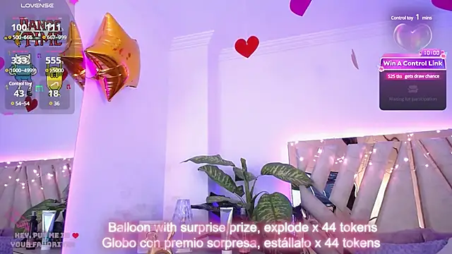 NyxAndria 1 online show from 2, 3, 2025