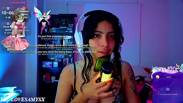 Snapshot of Lovelyamyy chatting on 25, 6, 2026 Lovelyamyy online show from 25, 6, 2026
