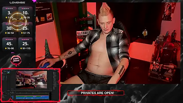 Snapshot of LiamIdols chatting on 23, 1, 2025 LiamIdols online show from 23, 1, 2025