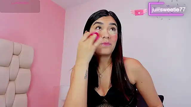 Snapshot of JuliiSweetie chatting on 30, 1, 2025 JuliiSweetie online show from 30, 1, 2025