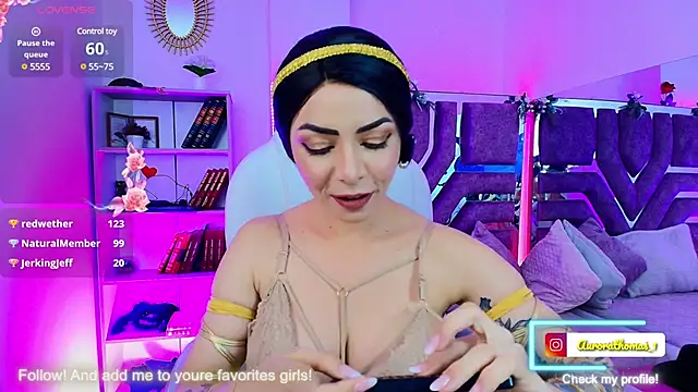 Snapshot of Aurora_thomas__1 chatting on 23, 1, 2025 Aurora thomas 1 online show from 23, 1, 2025