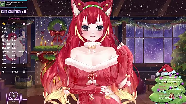 LewdKira VT online show from 14, 12, 2025