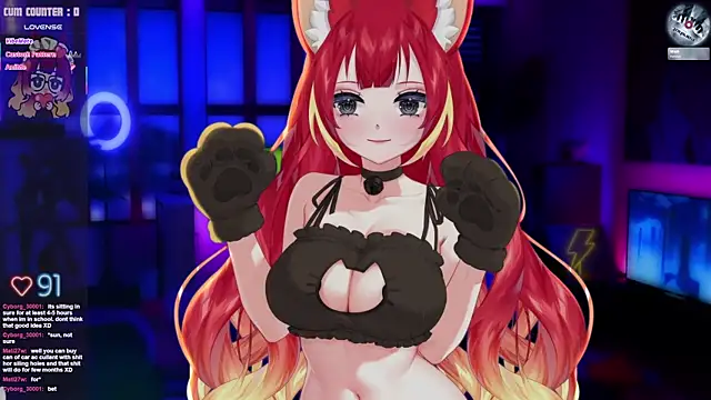 LewdKira VT online show from 27, 5, 2026