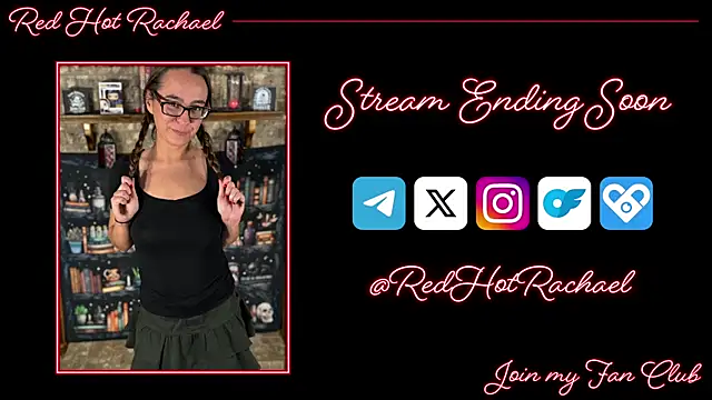 RedHotRachael online show from 20, 2, 2025