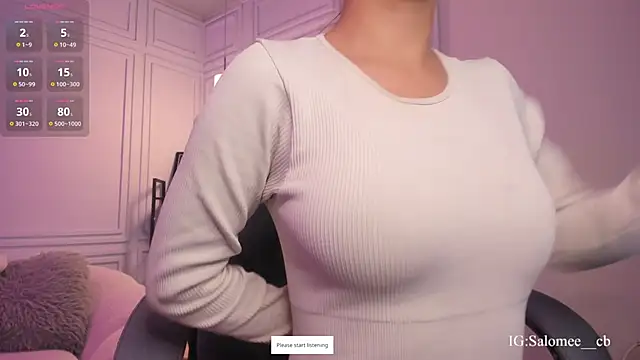 Salome  evans online show from 15, 12, 2025