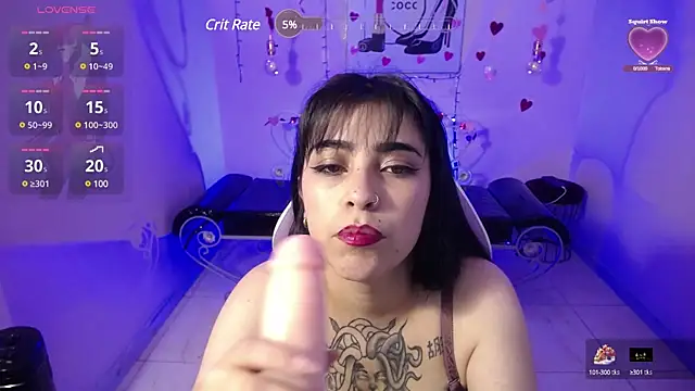 Snapshot of Adri_Gomez_ chatting on 8, 3, 2025 Adri Gomez online show from 8, 3, 2025